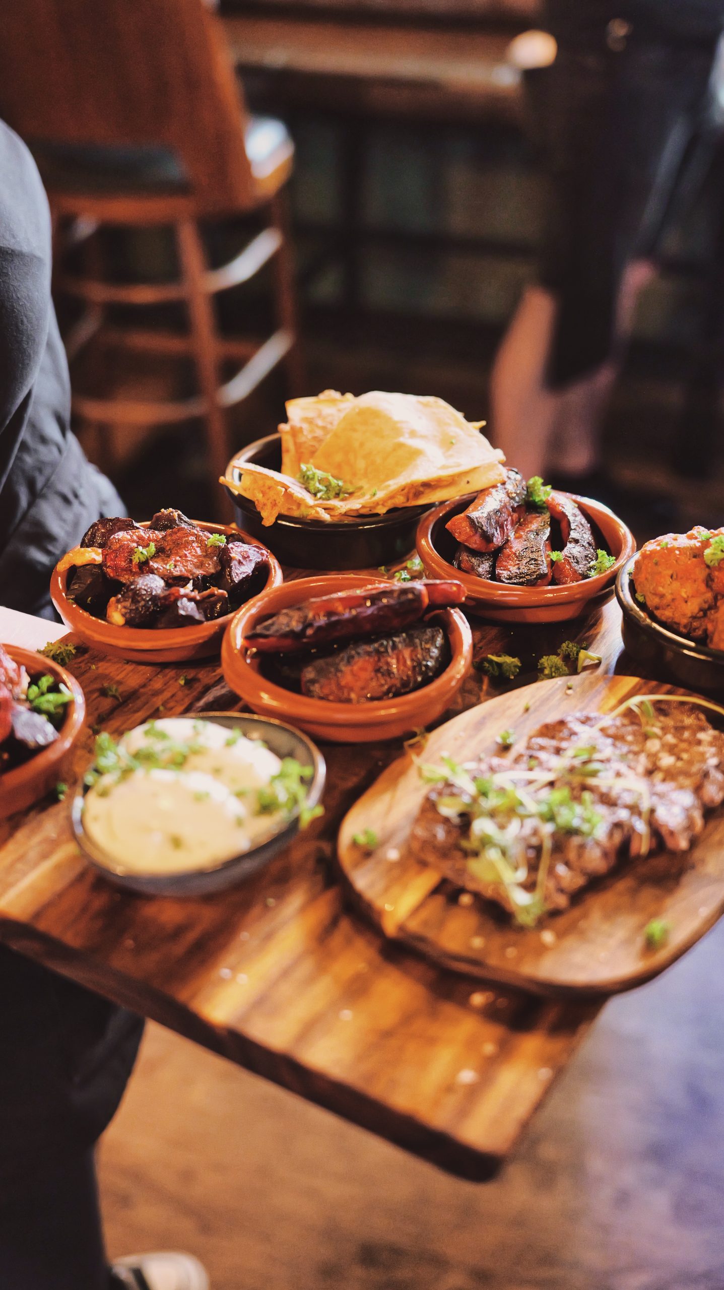 halloumiburgare á la carte göteborg calma tapasbar